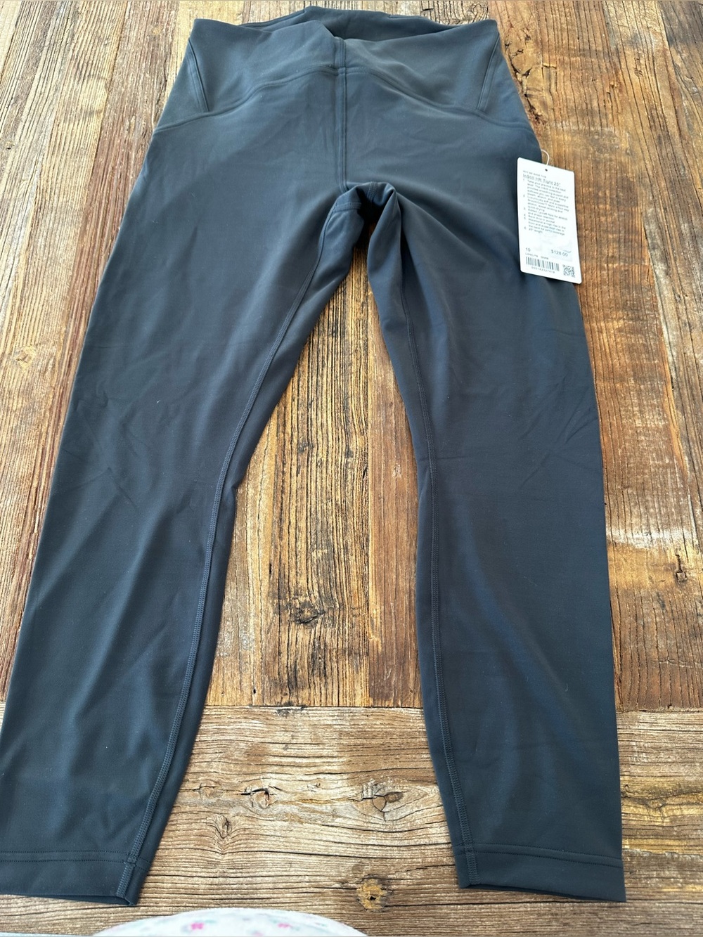 lululemon athletica Charcoal High-Rise Full-Length Leggings